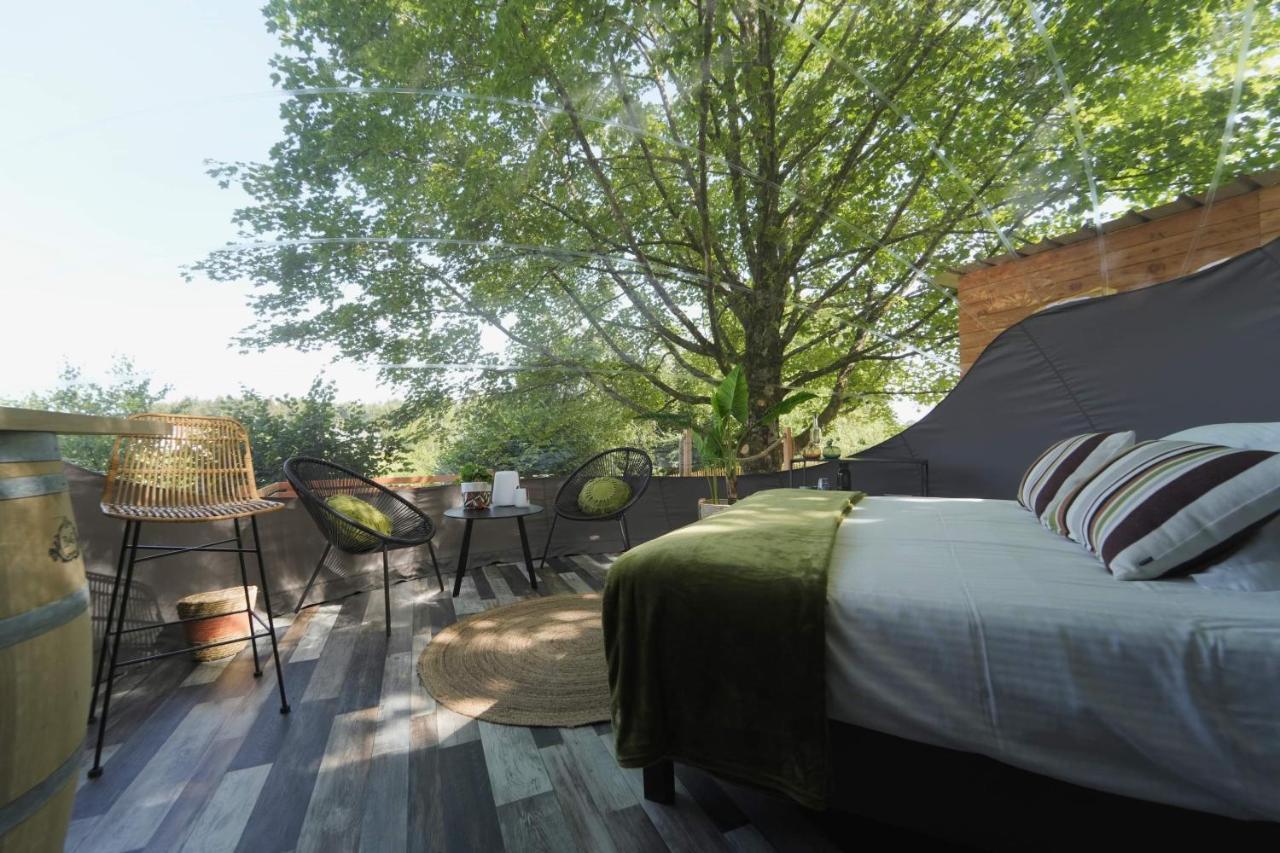 Bulles Odette & Ginette Et Tiny House Suzette 